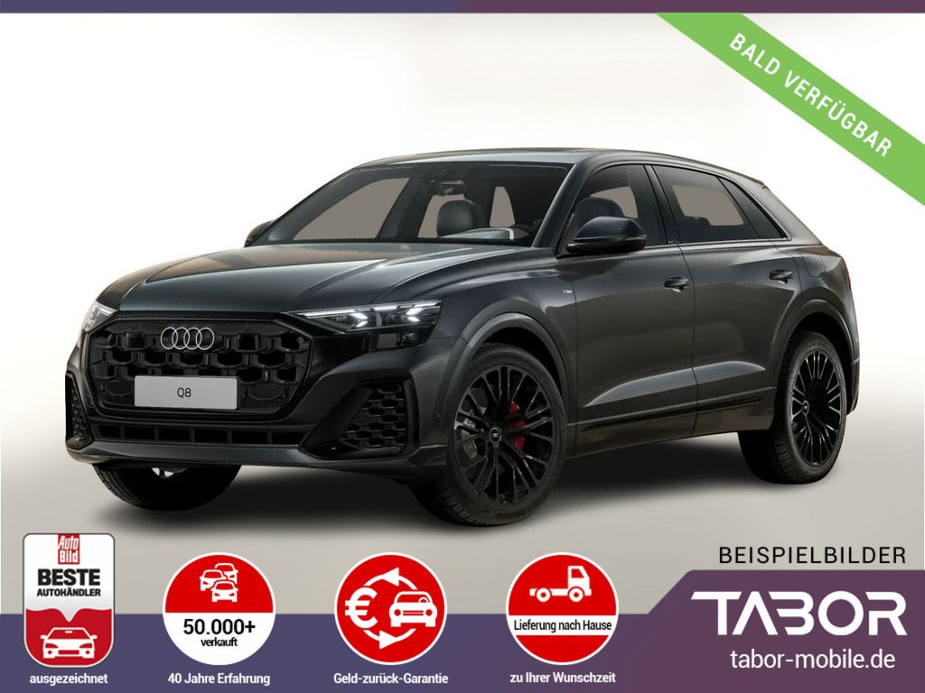 Audi Q8 TFSIe 394 2xS line 22Z Laser Tour Pano Stadt