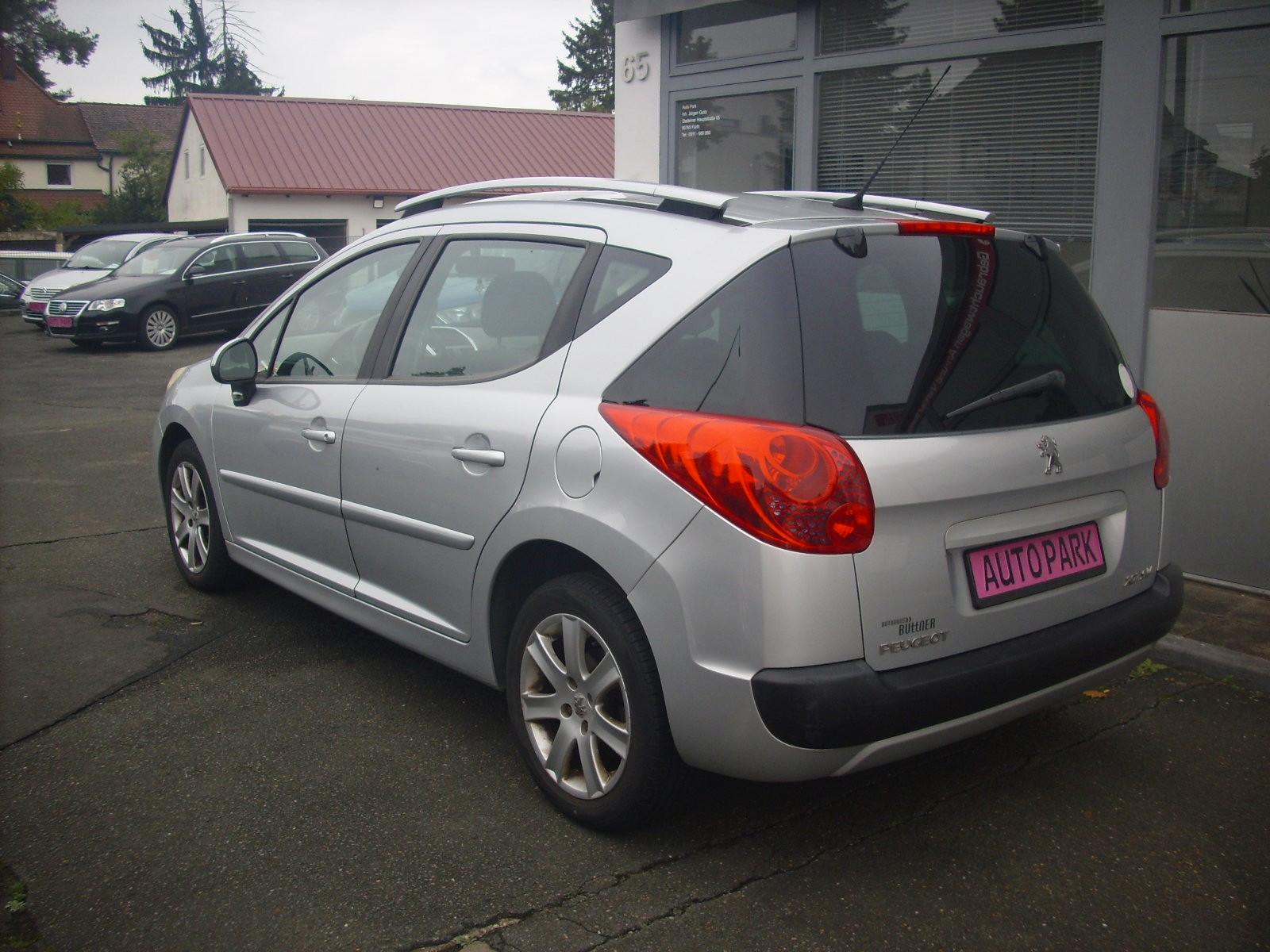 Peugeot 207 2007 — engine 1.598 cm³, 120 HP (88kW)