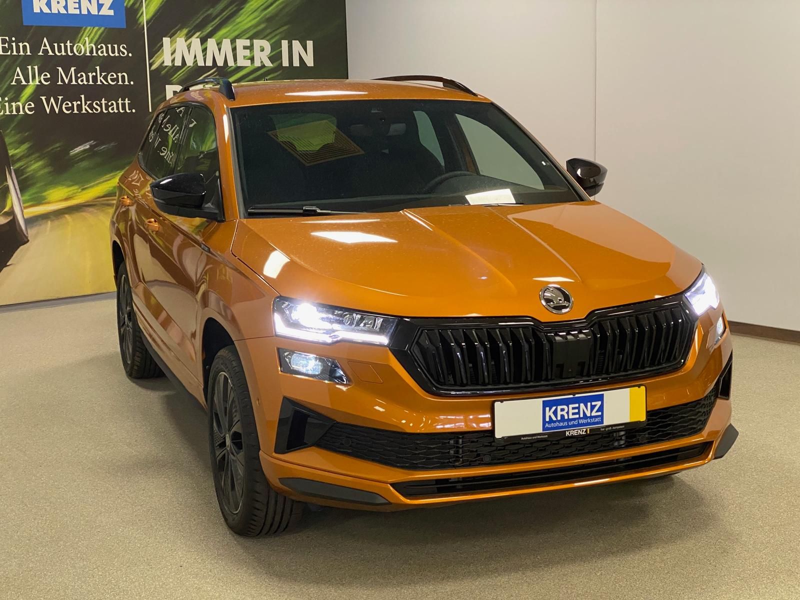 Fahrzeugabbildung SKODA Karoq 1.5 ACT SPORTLINE+5J GA+MATRIX+ACC+360+AHK