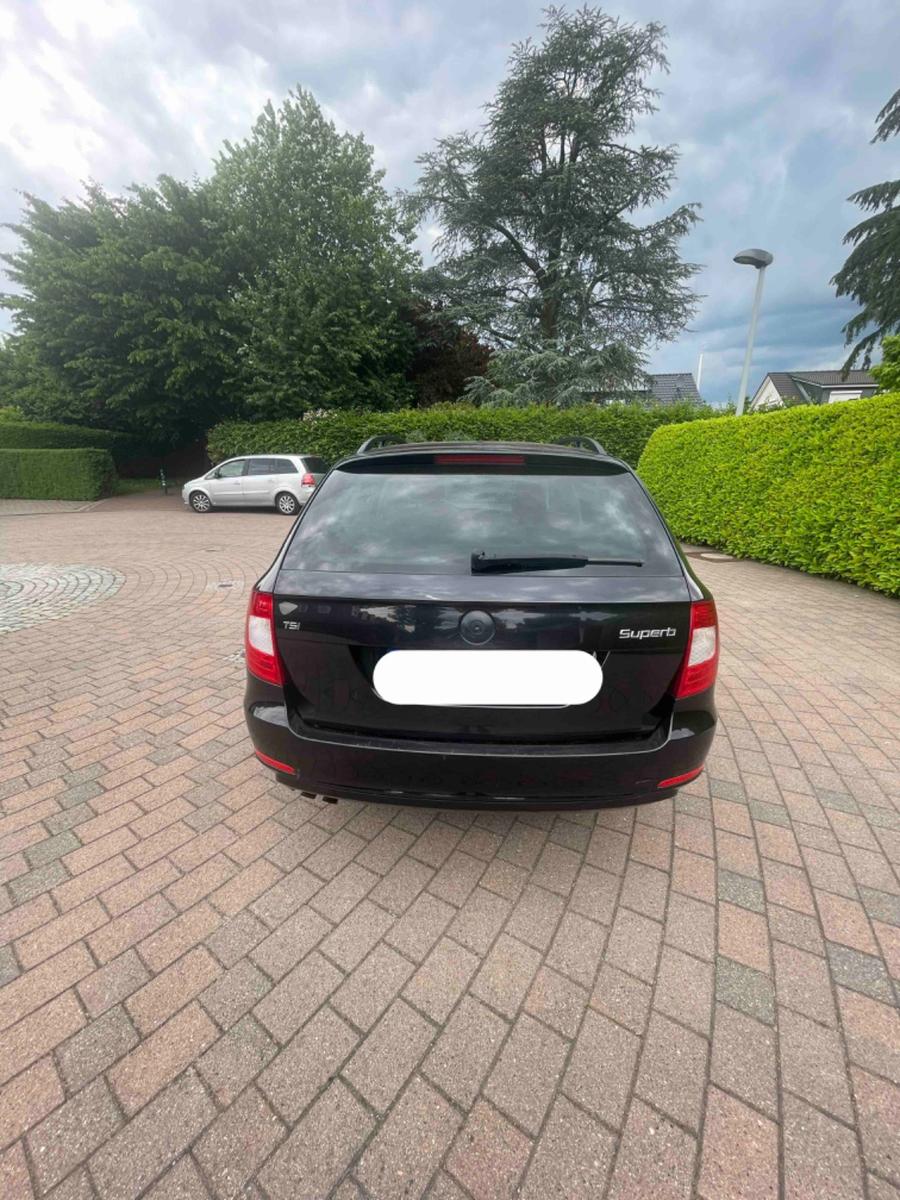 Skoda Superb 2011 — rear view