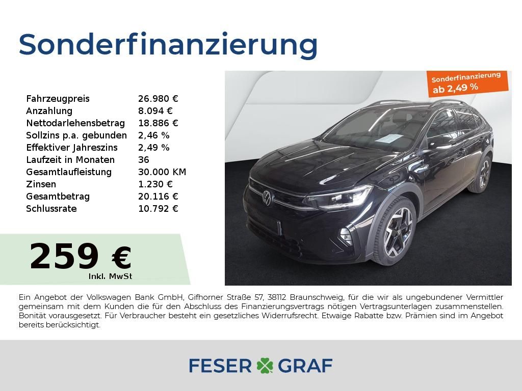 Volkswagen Taigo R-Line 1.5 TSI DSG AHK RFK Matrix Navi ACC