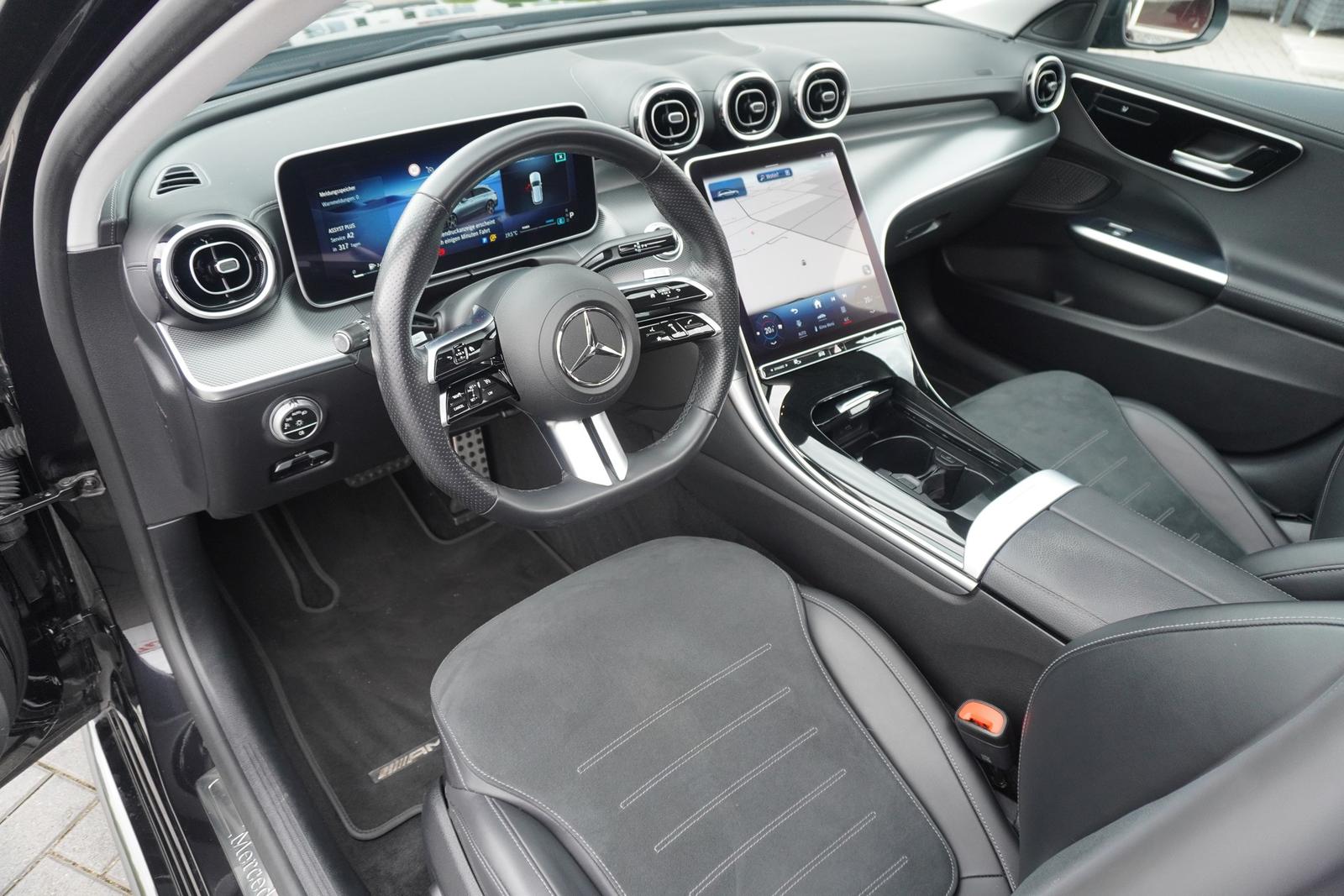 Mercedes-Benz C-Class C180 T-Modell AMG Line LED Navi Panorama Kamera, миниатюра 9