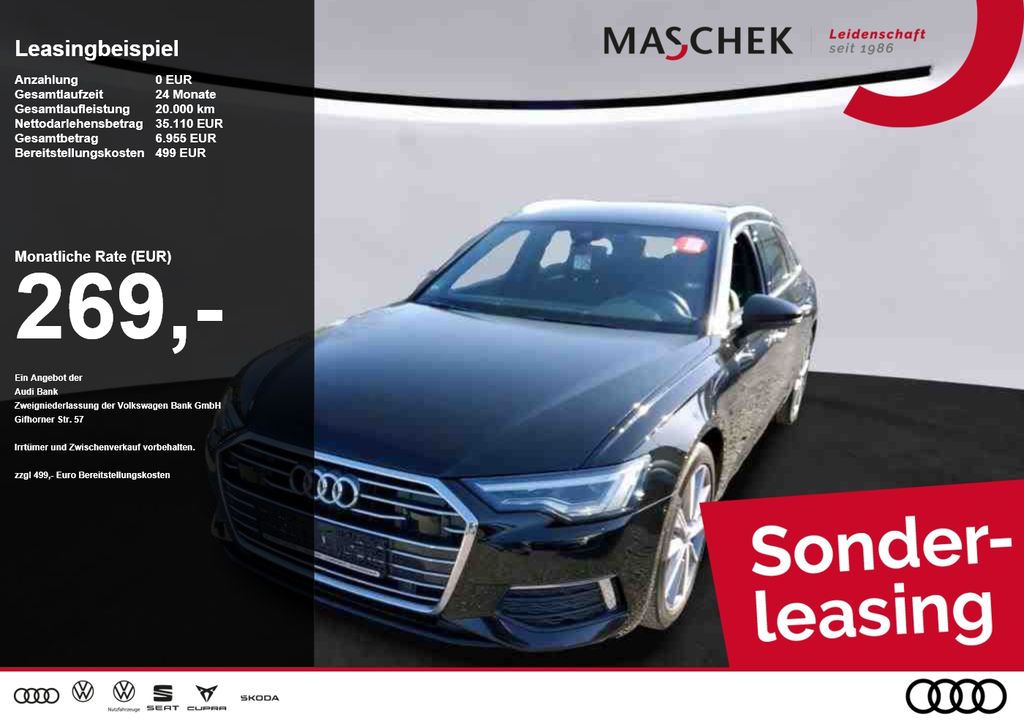 Audi A6 Avant 45 TFSI AHK Matrix PDC ACC DAB AHK ACC