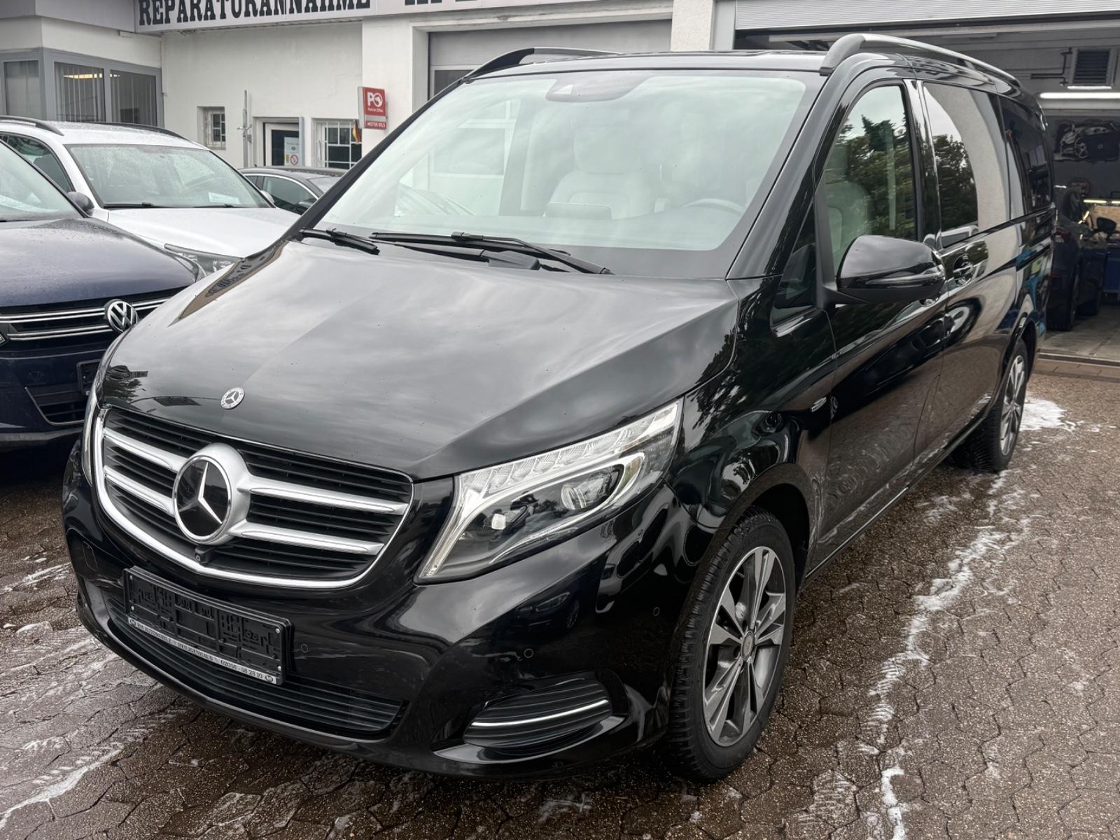 Mercedes-Benz V 220 AvantGarde lang*2xSchiebetür*Leder*360*AHK