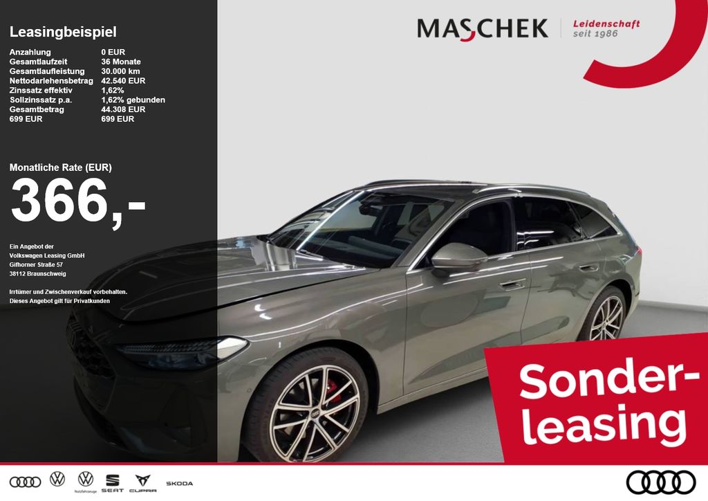 A5 Avant S line TFSI quat AHK Matrix ACC 360° AH