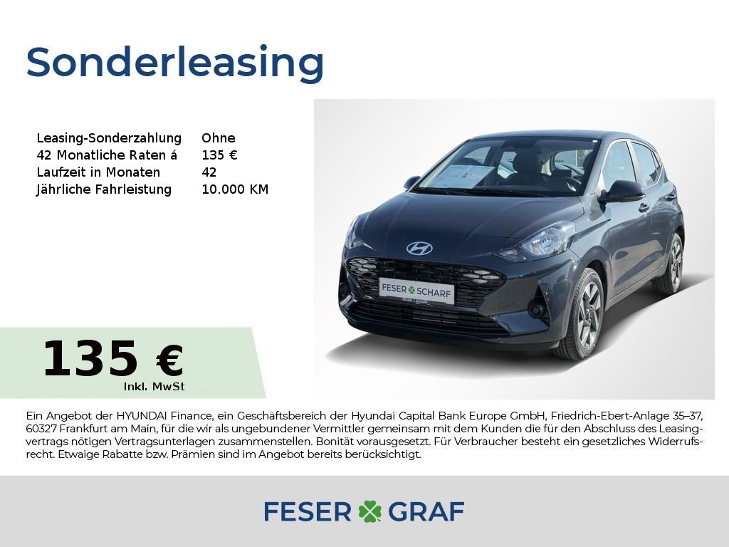 Hyundai i10 TREND KOMFORT-PAKET NAVI KAMERA SHZ LHZ