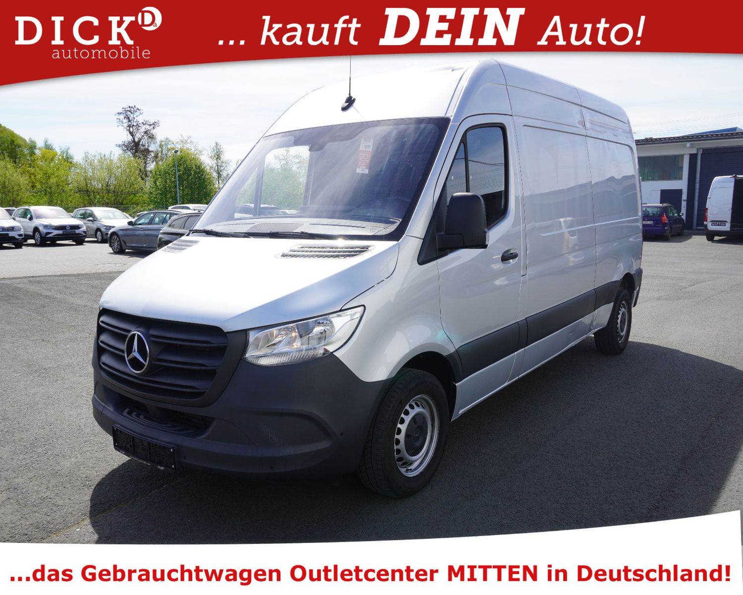 Fahrzeugabbildung Mercedes-Benz Sprinter 215d 9G FWD L2H2 >KLIMA+KAMERA+DAB+MFL