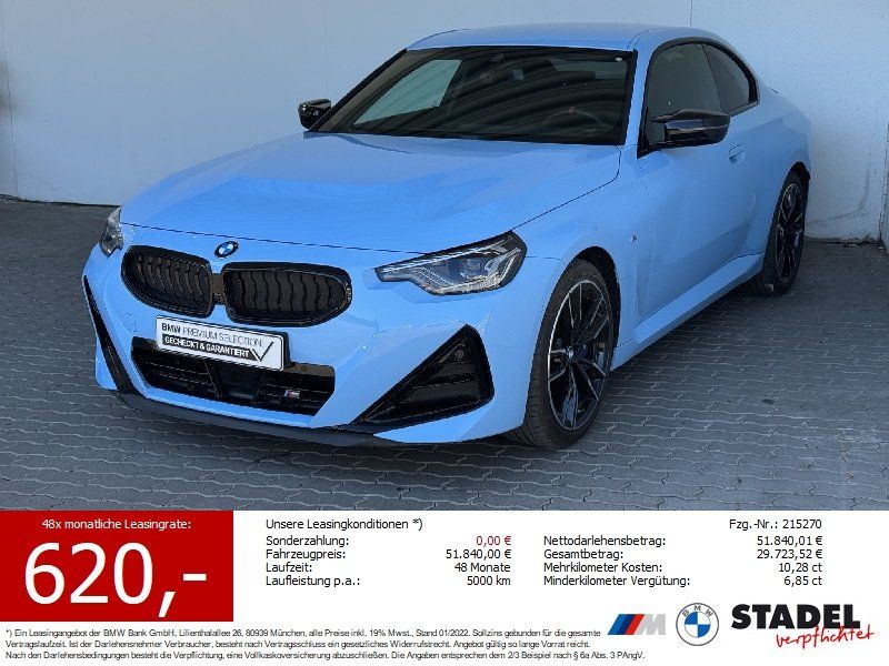 BMW M240i xDrive Coupé Navi.LED.KomfZG.HarmKard.360°