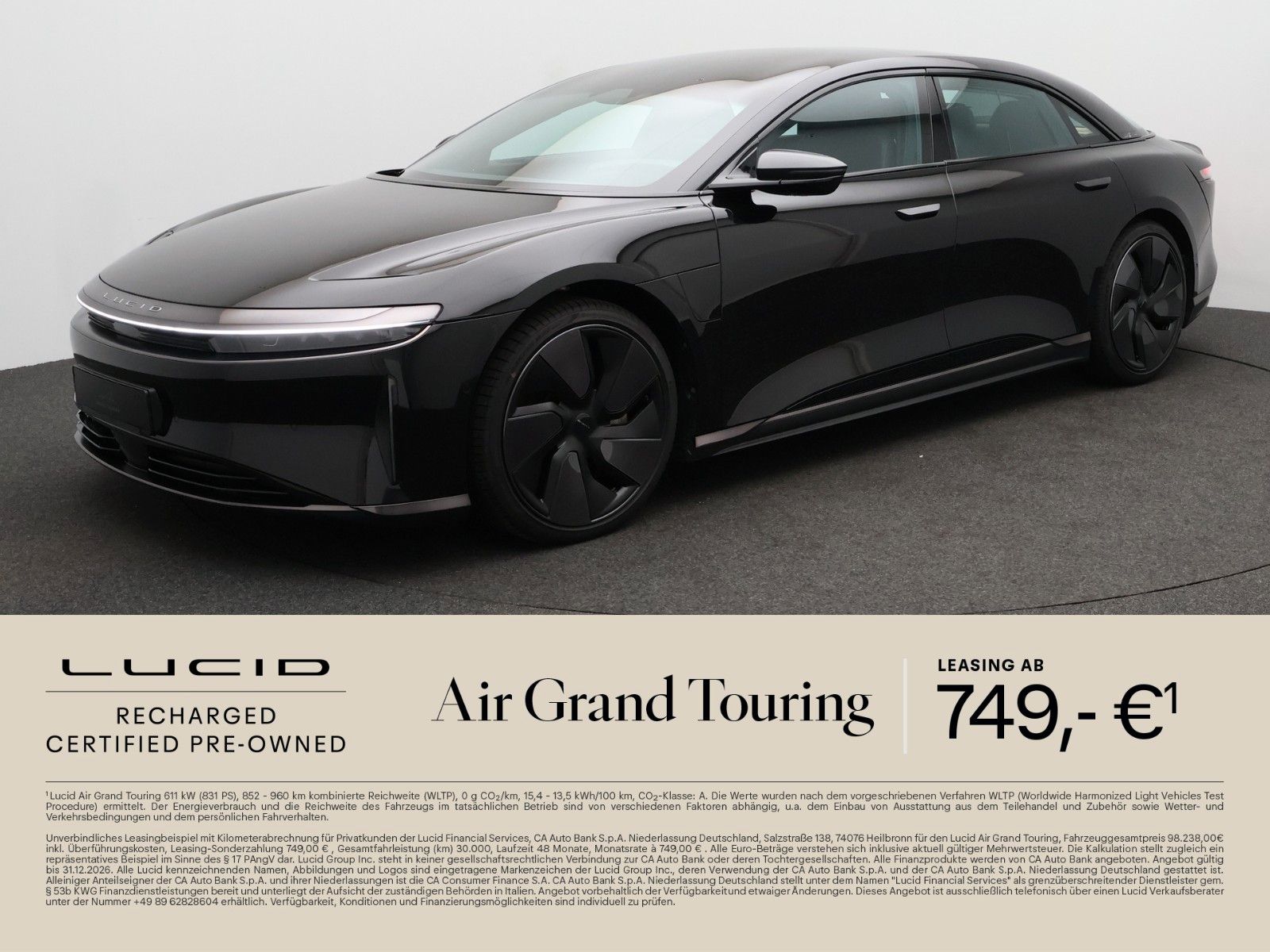 Lucid Air Dual-Motor 611 kW AWD Grand Touring