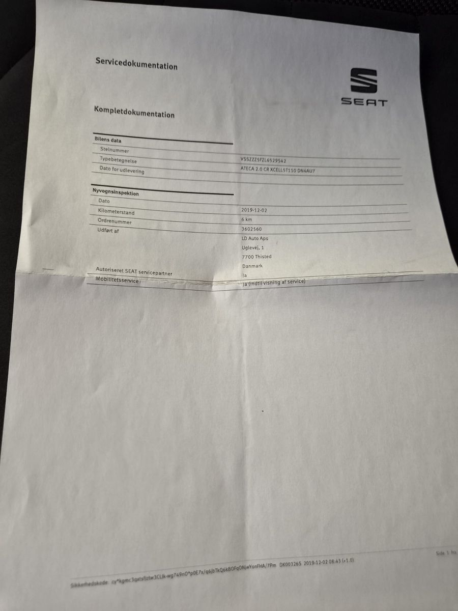 Fahrzeugabbildung SEAT Ateca Xcellence / 1. H./ Navi/Kamera / AHK