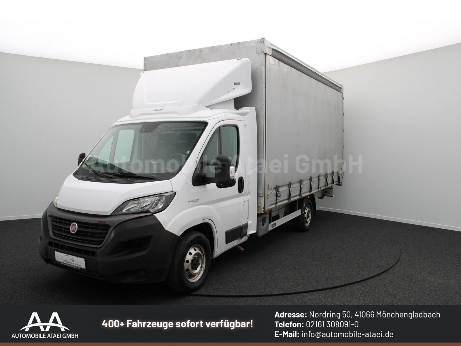 Fahrzeugabbildung Fiat Ducato 180 *L5 MAXI* Pritsche+Plane 1.Hand 2687