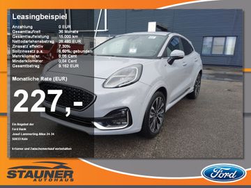 Ford Leasing Angebot: Ford Puma ST-Line Vignale 1.0 EcoBoost MHEV Navi