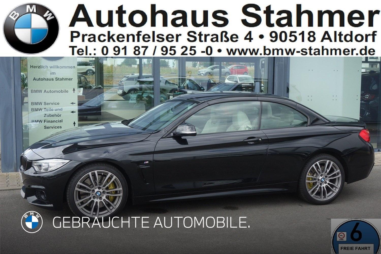 BMW 435i Cabrio Schalter M-Sport Navi-Prof Xenon etc