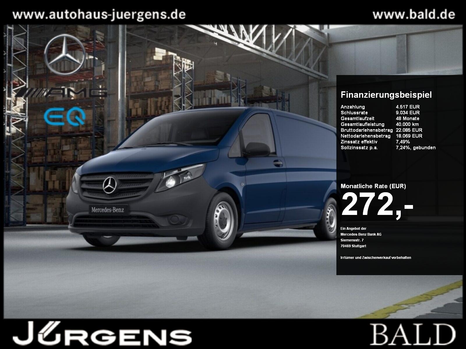 Mercedes-Benz Vito 110 CDI Kasten/Lang/AHK/Klima/DAB/Tempom.