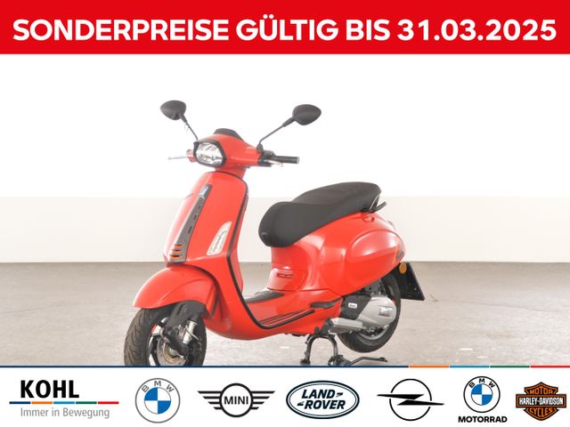 Vespa Sprint 50 S rosso / rot coraggioso