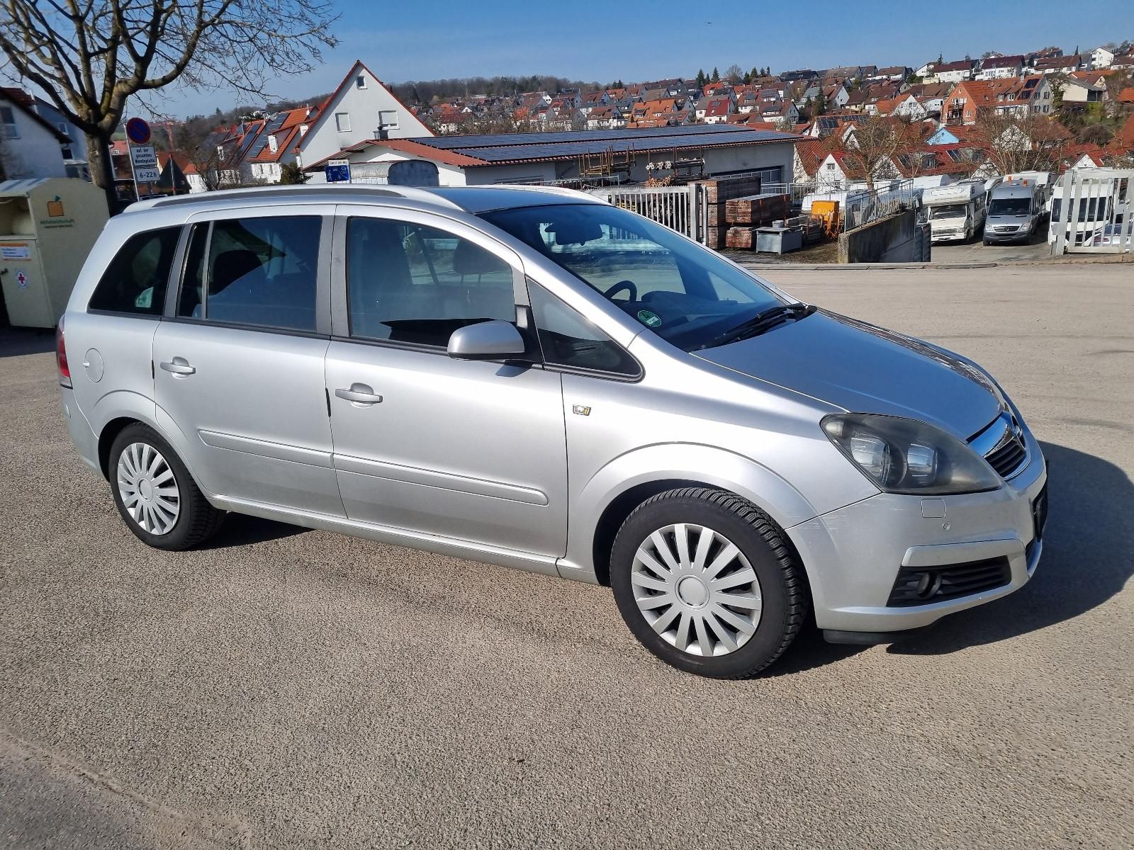 Opel Zafira B Edition 7 Sitzer Automatik Alu Sitzhzg