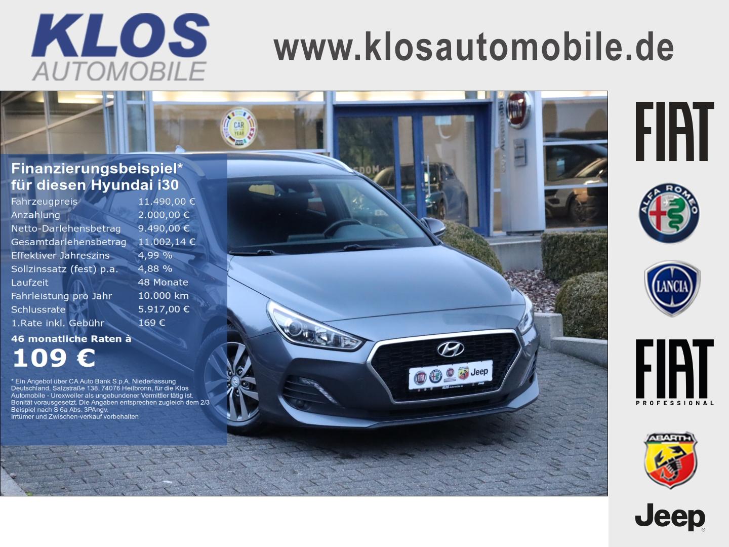 Hyundai i30 CW PASSION 1.0 T-GDI KLIMA PDC KAMERA DAB WI