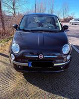 Fiat 500 1.2 8V Lounge | 8-fach bereift | TÜV - Fiat 500: Schwarz