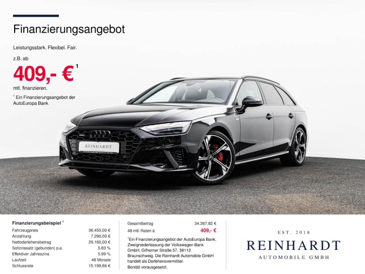 Audi A4 AVANT 45TFSi Q S LINE COMPETITION ACC PANO foto 1