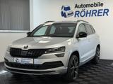 Skoda Karoq 1.5 TSI DSG Sport-Line Virtual ACC AHK - silberne Skoda Karoq