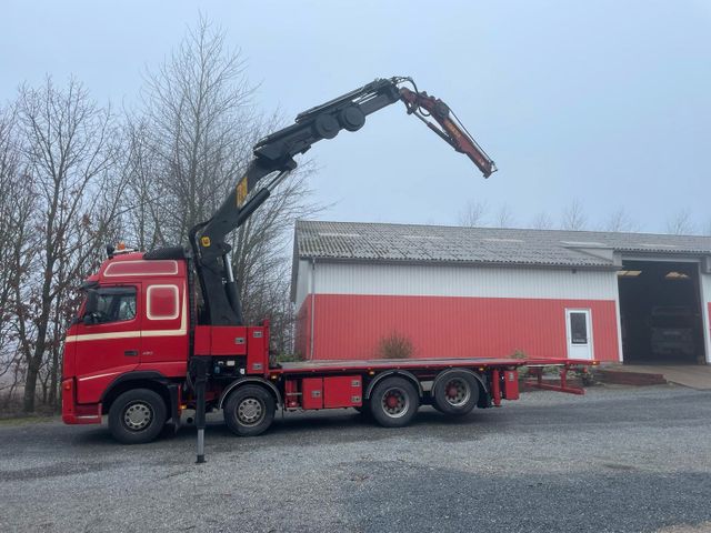 Volvo FH 12/480 8x2 Kran EFFER 43 Fly Jip