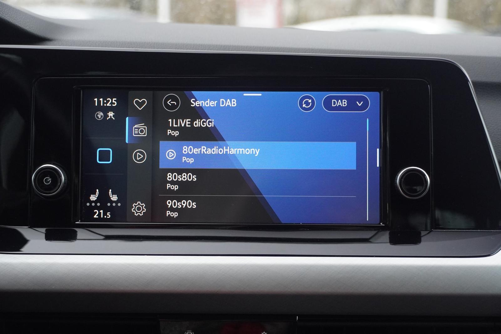 Volkswagen Golf VIII Variant 1.0 Life LED Klimaaut. DAB USB, миниатюра 16