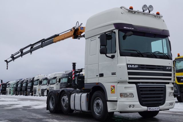 DAF XF 510 / 6x2 / PUSHER /HDS COPMA 160.5 / WYSÓW: