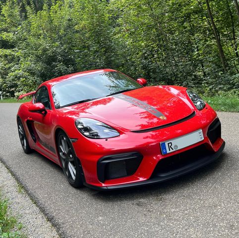 Porsche 718 Cayman GT4 -Neuwagenzustand- PDK -LED- Xpel