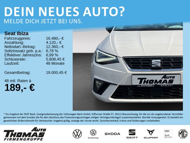 SEAT Ibiza 1.0 TSI 6-Gang FR Klima Full Link