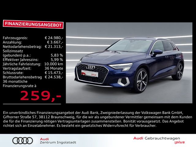 Audi A3 Sportback 40 TFSI e S line LED AHK Advanced