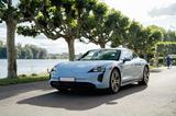 Porsche Taycan GTS, FROZENBLUE, 94kw/h, Garantie 07/28. - Porsche Taycan in Wiesbaden