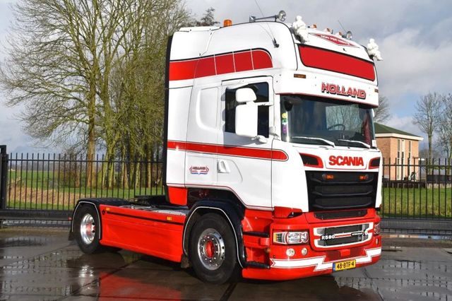 Scania R580 TL V8 4x2 - RETARDER - LEATHER SEATS - SPEC