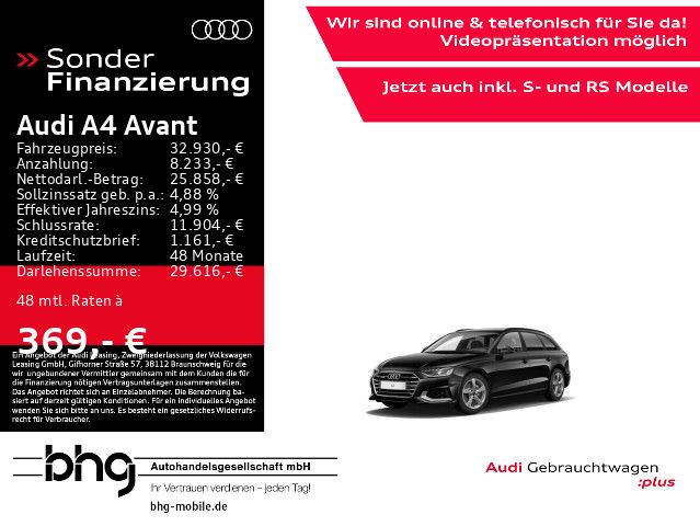 Audi A4 Avant 40 TDI quattro advanced Matrix HUD Navi