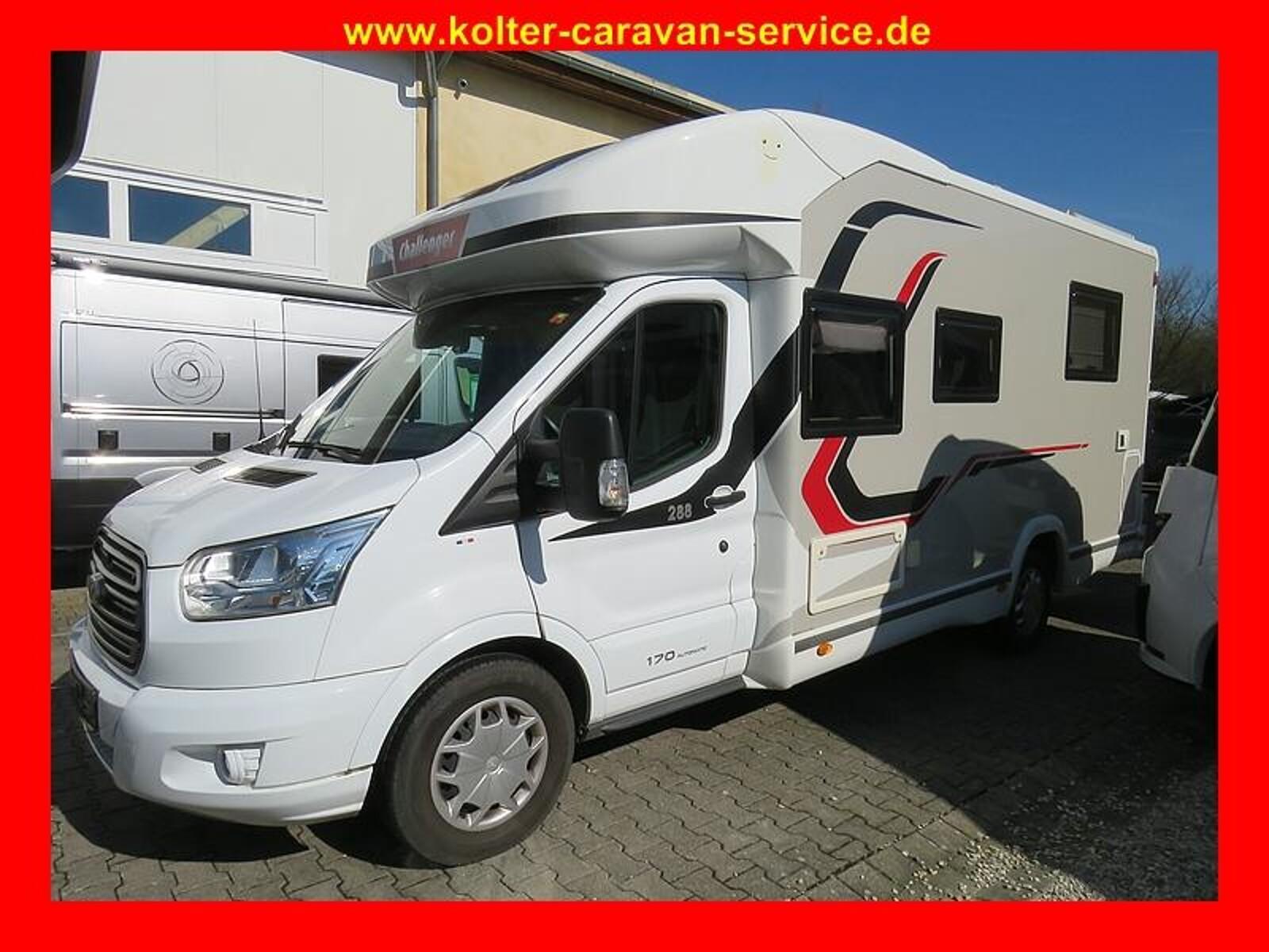 Challenger Graphite 288 Luftfeder, AHK, Sat, Solar u.v.m.