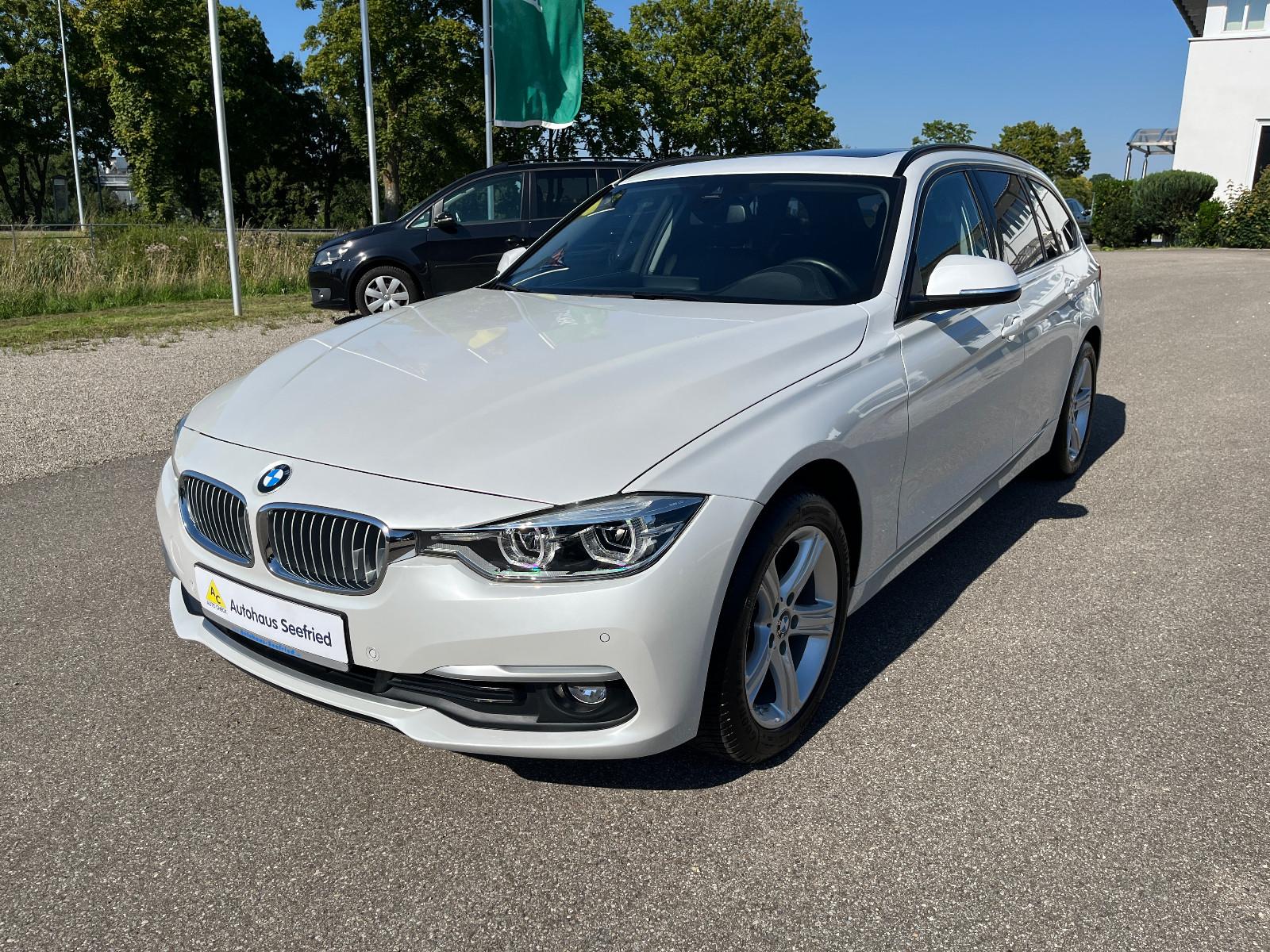 BMW 320 d xDrive Luxury Line Leder AHK LED P.-Dach