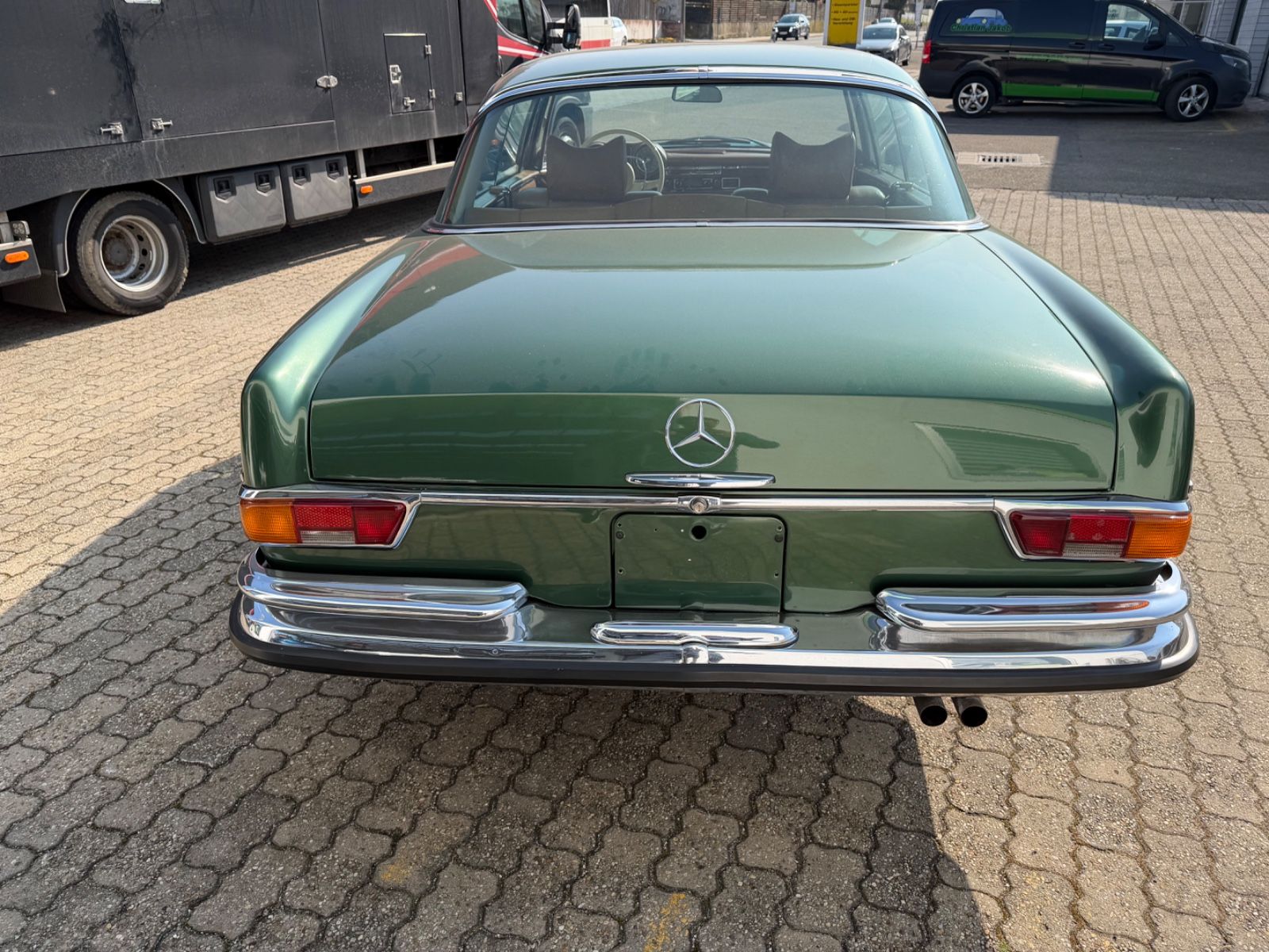 Mercedes-Benz 280 SE 3.5  Pappdeckelbrief 9