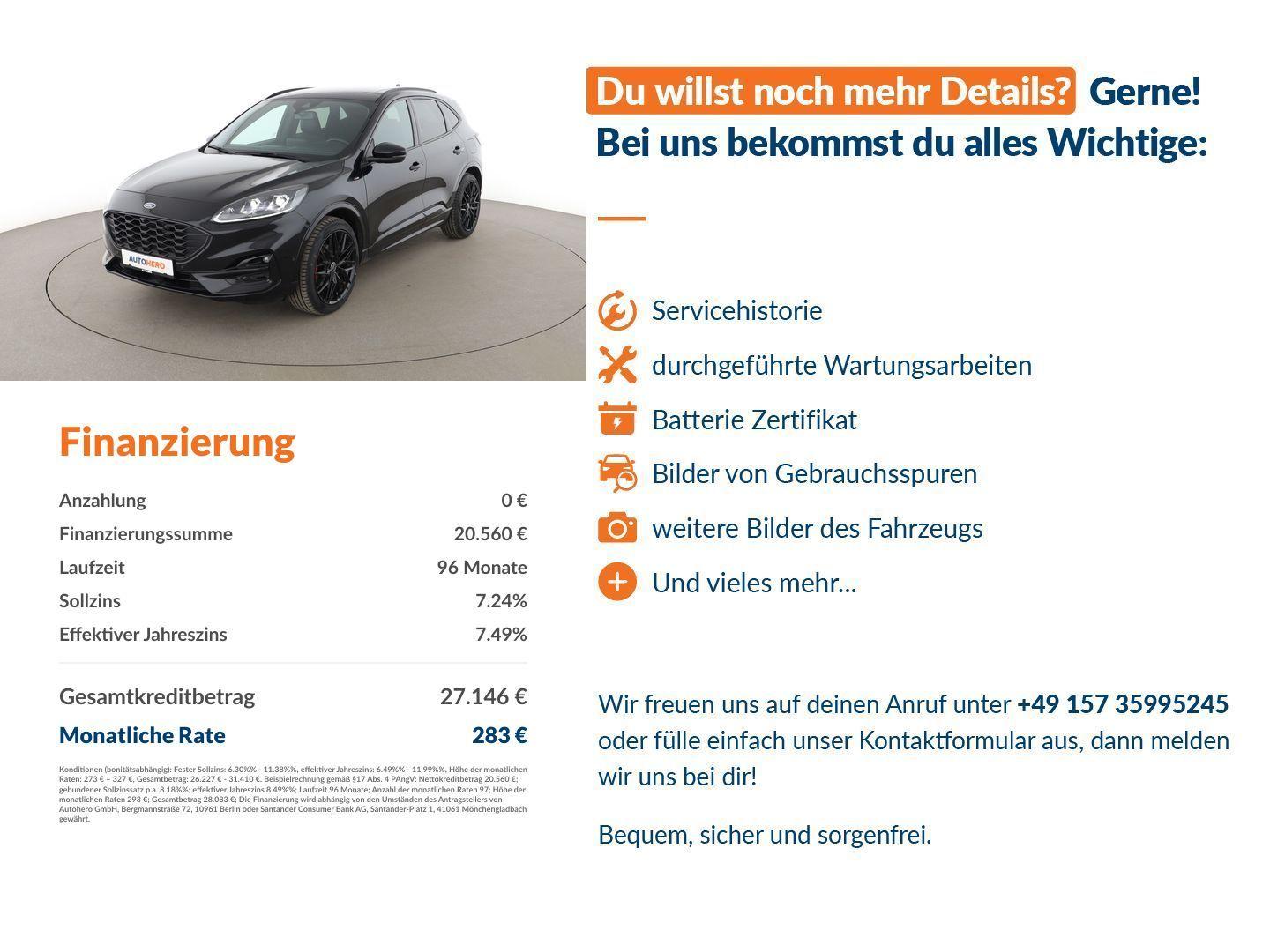 Ford Kuga 2.0 TDCi EcoBlue ST-Line X Aut.*NAVI*ACC*, миниатюра 14