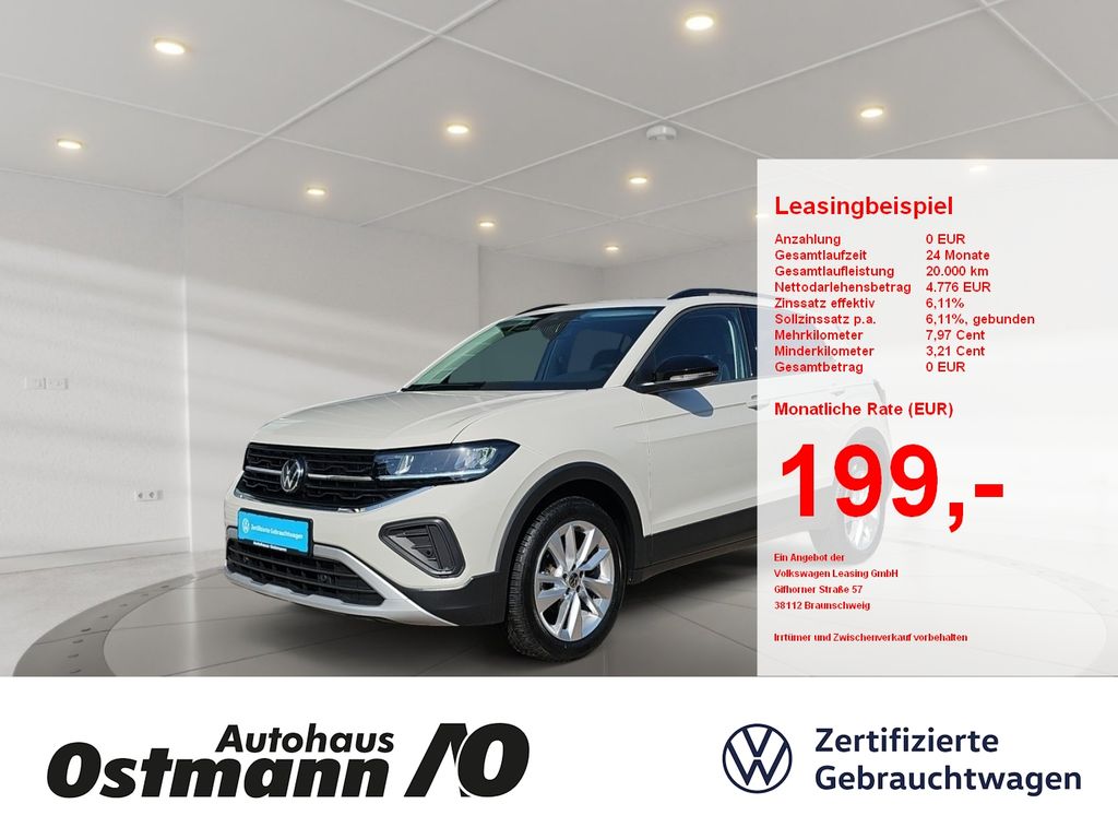 Volkswagen T-Cross 1.0 TSI Goal LED SHZ APP-Connect