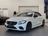 Mercedes-Benz C 200 Cabriolet AMG NIGHT+KEYLESS+BURM+LED+TEMPO - Mercedes-Benz C 200: C200k