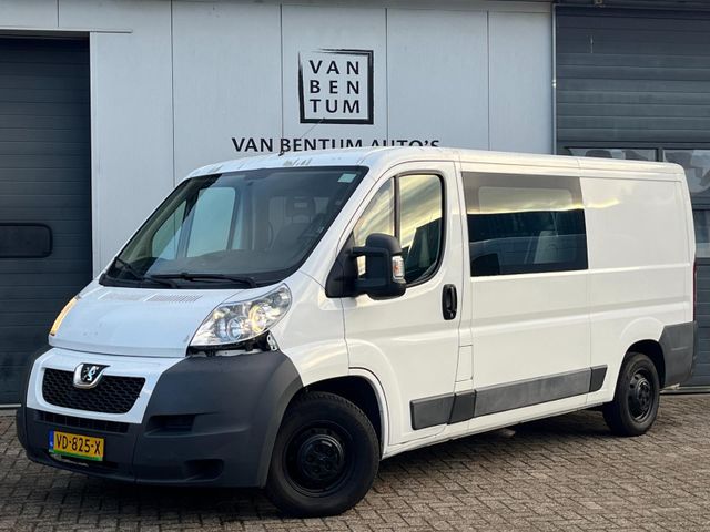 Peugeot Boxer 333 2.2 HDI 130pk L2H1 DC 6-pers. Airco Cr