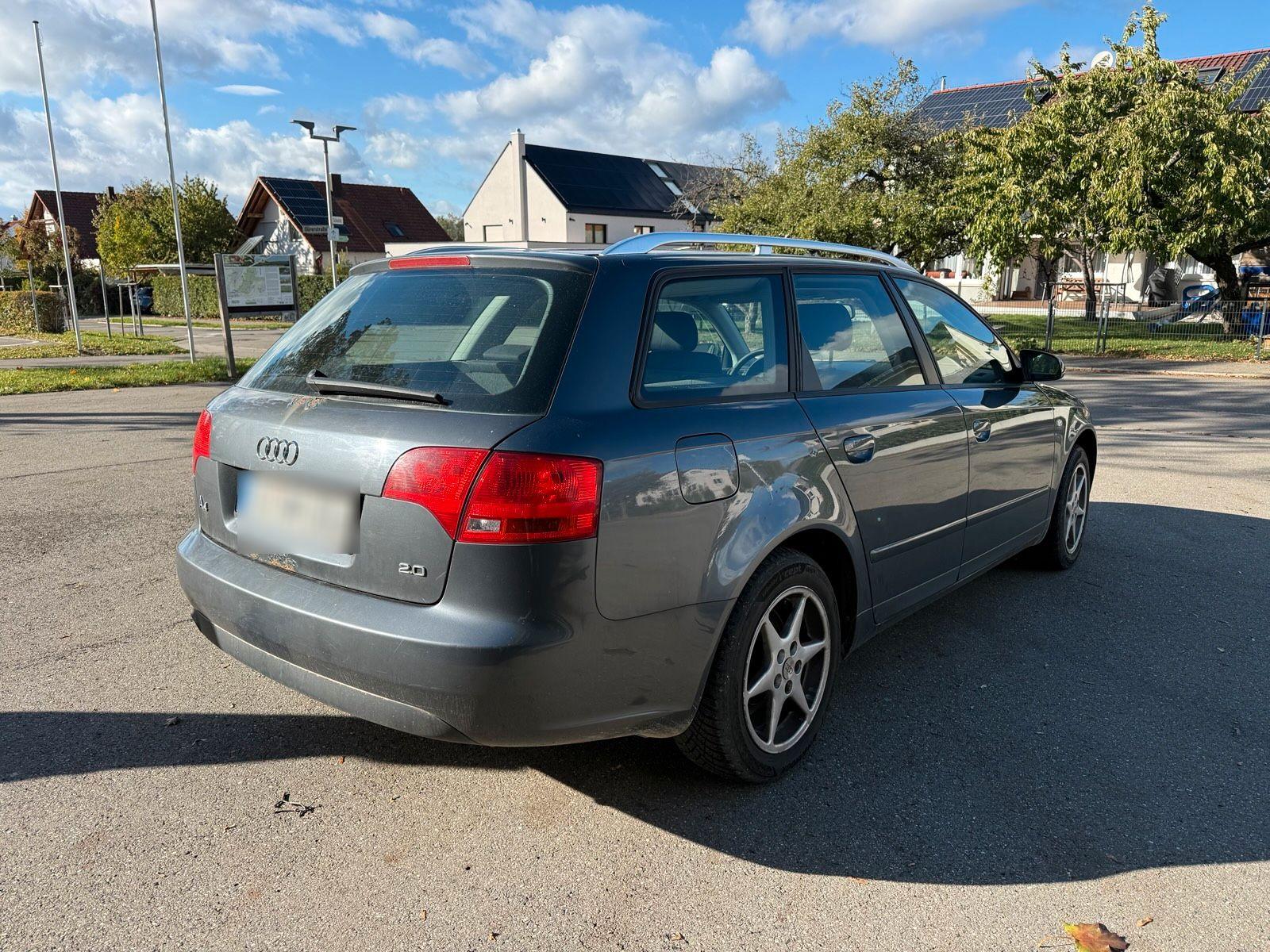 Audi A4 2007 — interior