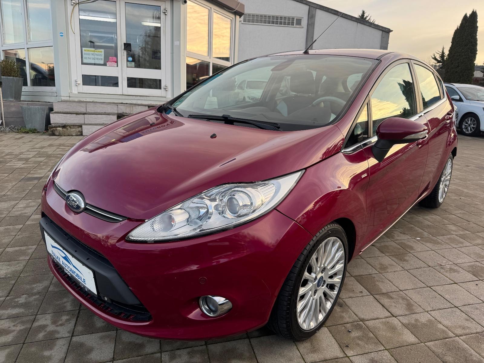Ford Fiesta Titanium-1.4-LEDER-KLIMA-STANDHEIZUNG