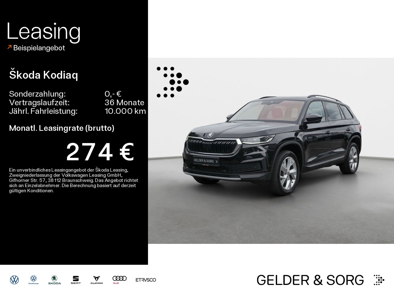 Skoda Kodiaq 2.0 TDI Tour 4x4*AHK*Stand*LED*CANTON*ACC