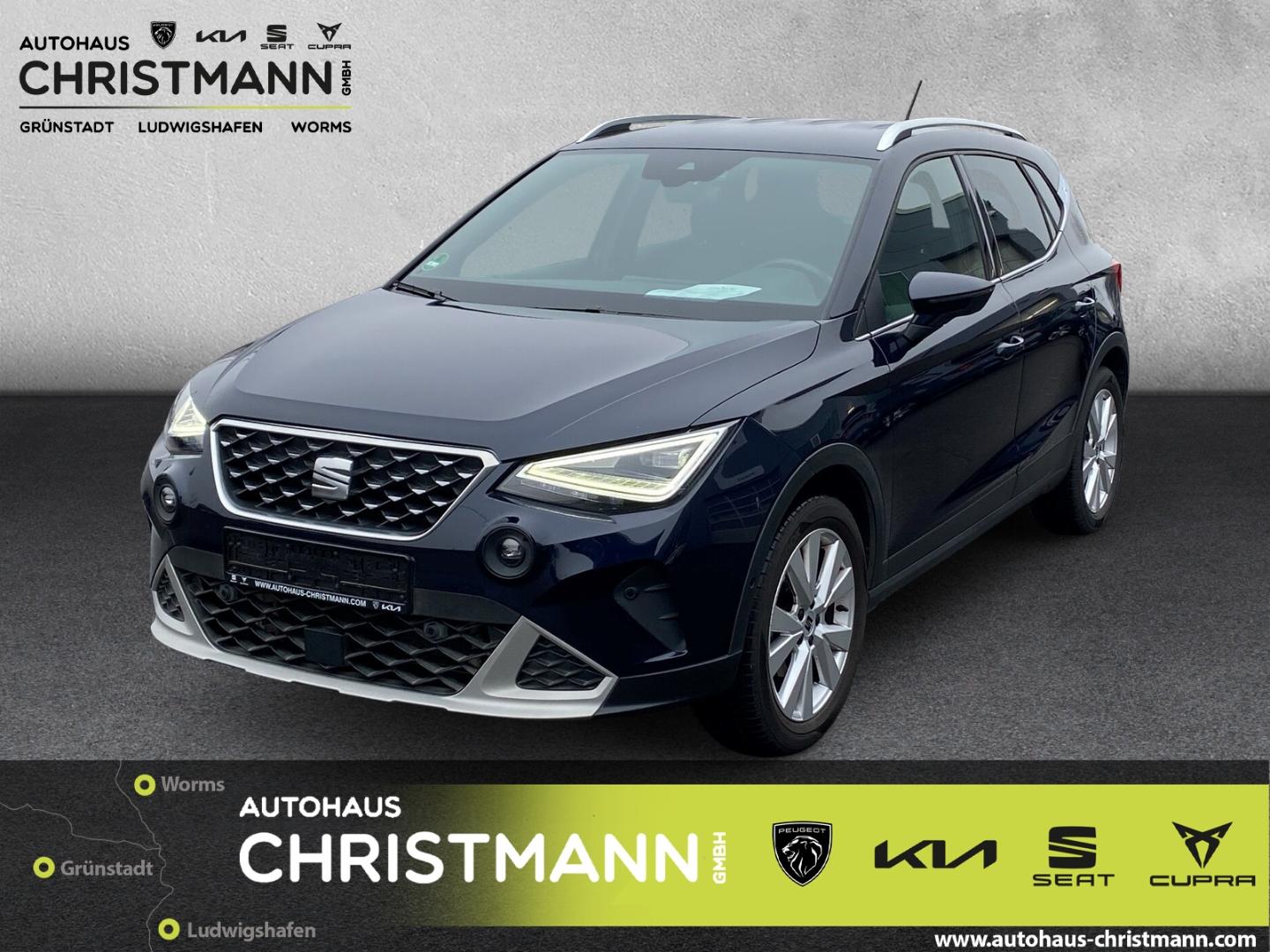 Seat Arona Xperience Navi Digitales Cockpit LED Sperr