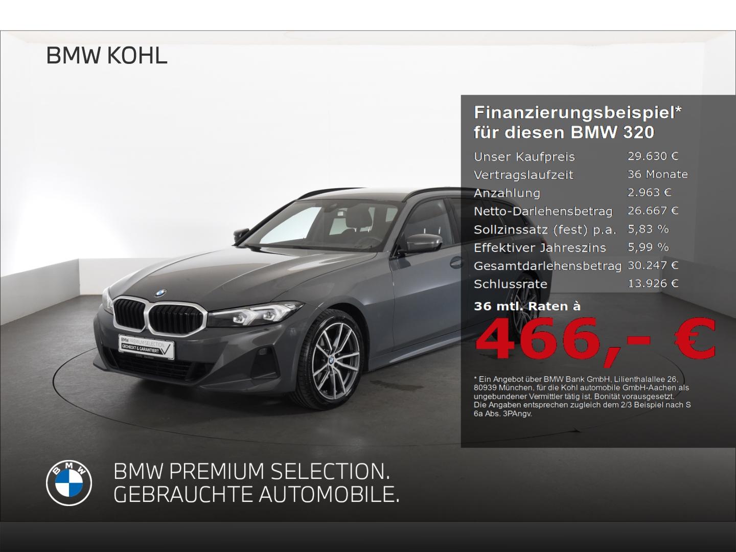 BMW 320 i Touring Rückfahrkamera Variable Sportlenku