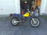 Yamaha TW 125 , gut im Wohnmobil zu transportieren - YAMAHA TW