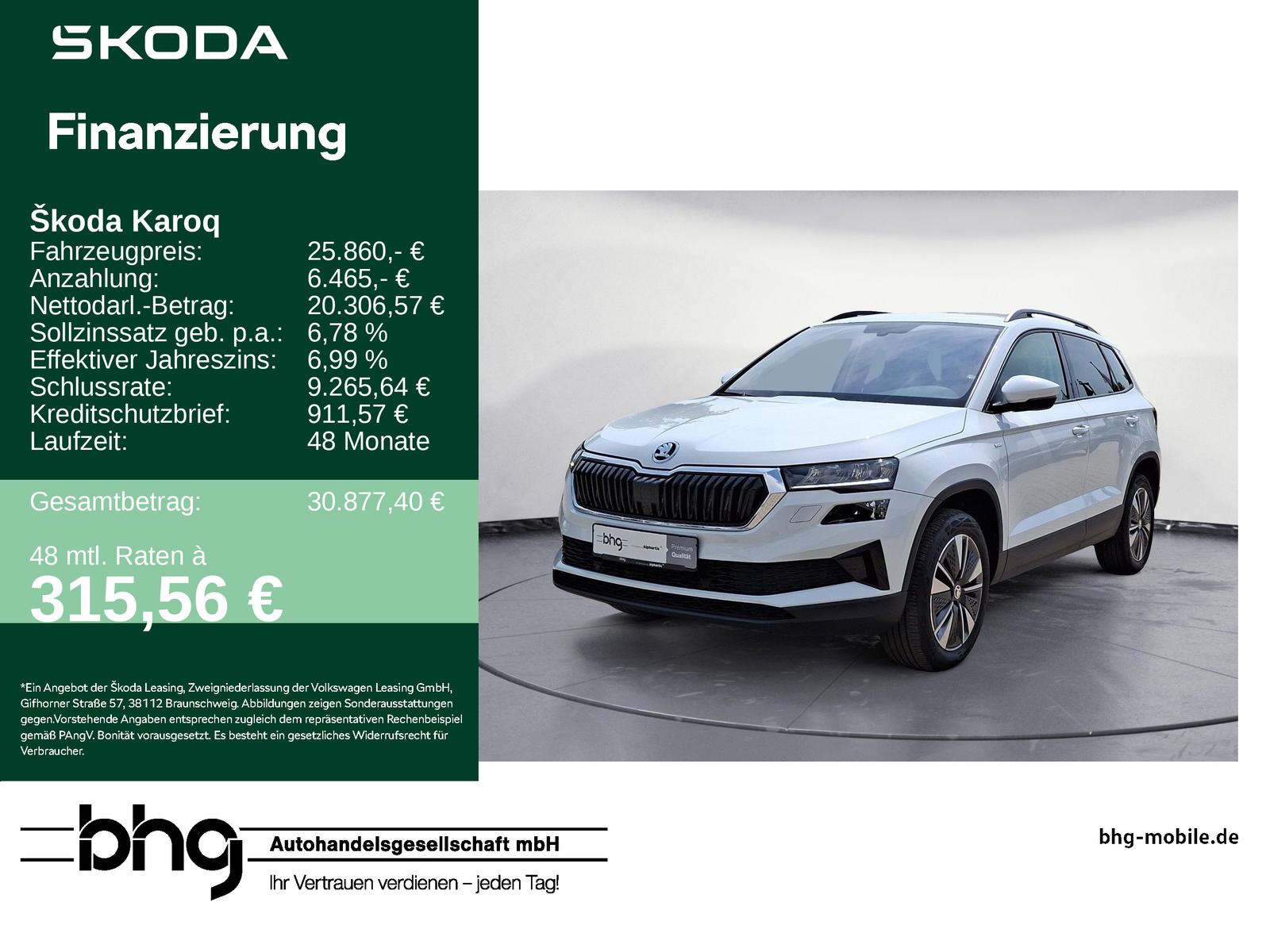 Skoda Karoq 1.5 TSI DSG Tour