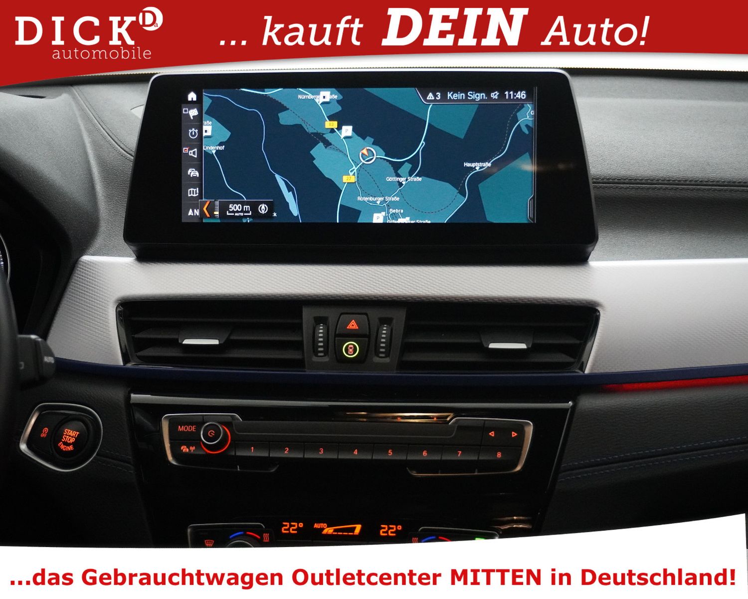 Fahrzeugabbildung BMW X2 sDr 18d Aut. M SPORT+SHADOW+HEAD+PROF+AHK+19"