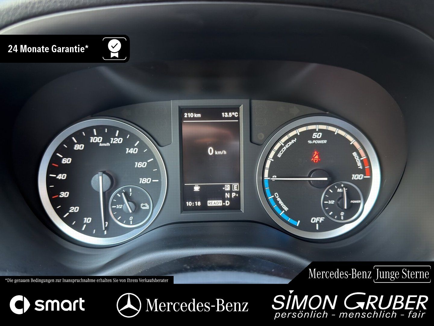 Fahrzeugabbildung Mercedes-Benz eVito 112 Kasten Lang Navi DAB Kamera 3 Sitzer