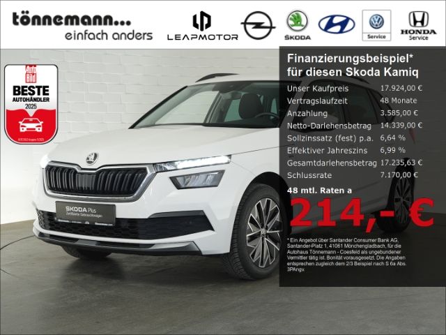 Kamiq TSI DRIVE 125+AHK+RÜCKFAHRKAMERA+SITZHEIZU